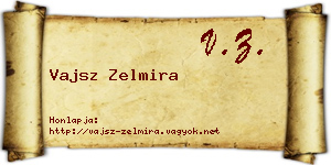 Vajsz Zelmira névjegykártya